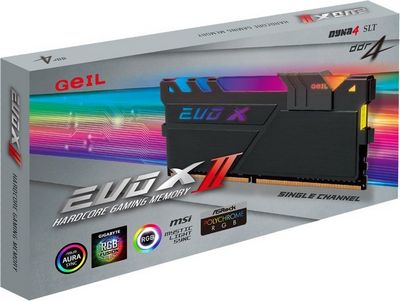 Оперативная память GeIL EVO X II 16GB DDR4 PC4-25600 GEXSB416GB3200C16BSC - фото5