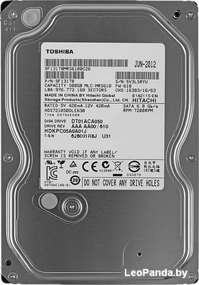 Жесткий диск Toshiba DT01ACA 500GB (DT01ACA050) - фото