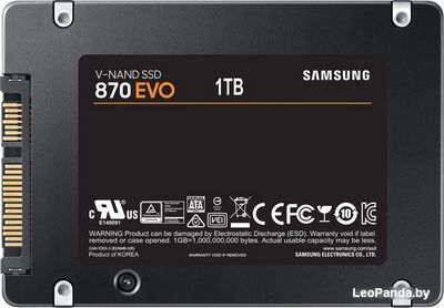 SSD Samsung 870 Evo 1TB MZ-77E1T0BW - фото2