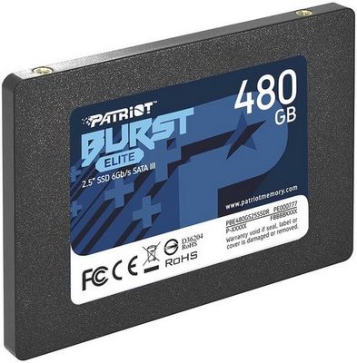 SSD Patriot Burst Elite 480GB PBE480GS25SSDR - фото3