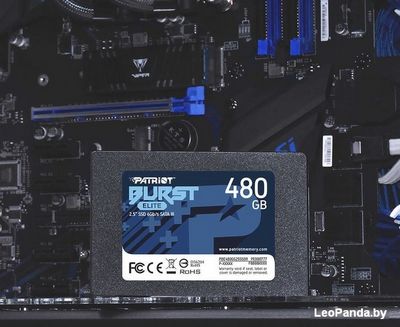 SSD Patriot Burst Elite 480GB PBE480GS25SSDR - фото4