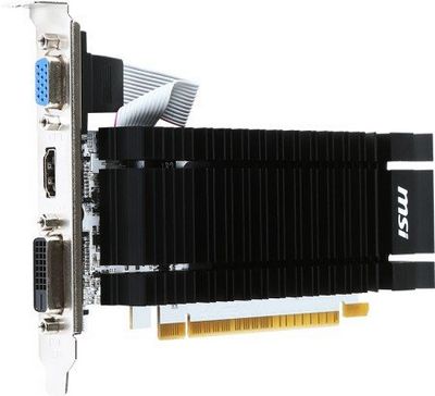 Видеокарта MSI GeForce GT 730 2GB DDR3 [N730K-2GD3H/LP] - фото3