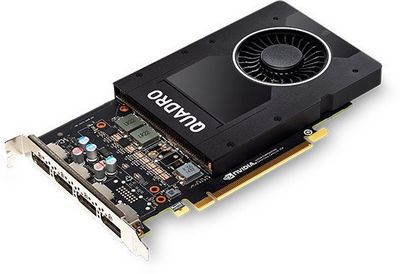 Видеокарта PNY Quadro P2000 5GB GDDR5 VCQP2000-SB - фото
