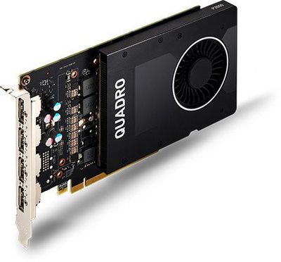 Видеокарта PNY Quadro P2000 5GB GDDR5 VCQP2000-SB - фото2