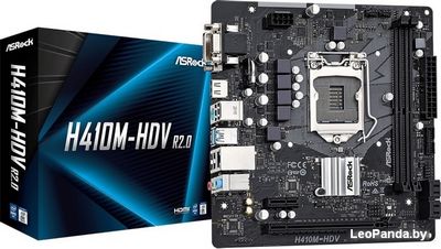 Материнская плата ASRock H410M-HDV R2.0 - фото2