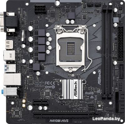 Материнская плата ASRock H410M-HVS R2.0 - фото