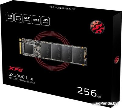 SSD A-Data XPG SX6000 Lite 256GB ASX6000LNP-256GT-C - фото4
