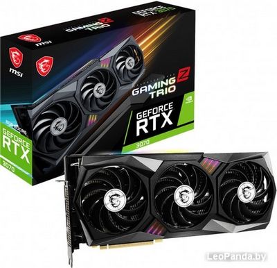 Видеокарта MSI GeForce RTX 3070 Gaming Z Trio 8G LHR - фото5
