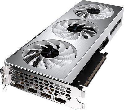 Видеокарта Gigabyte GeForce RTX 3060 Ti Vision OC 8G GDDR6 (rev. 2.0) - фото3