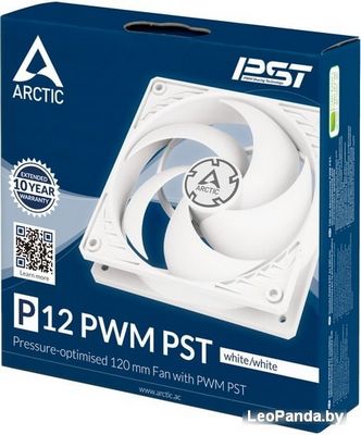 Вентилятор для корпуса Arctic P12 PWM PST ACFAN00170A (белый) - фото4