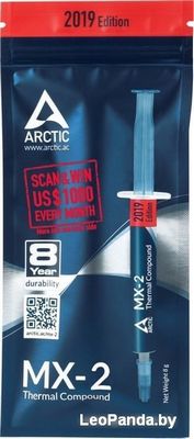 Термопаста Arctic MX-2 2019 ACTCP00004B (8 г) - фото2