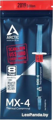 Термопаста Arctic MX-4 2019 ACTCP00002B (4 г) - фото2