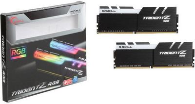 Оперативная память G.Skill Trident Z RGB 2x16GB DDR4 PC4-32000 F4-4400C19D-32GTZR - фото2