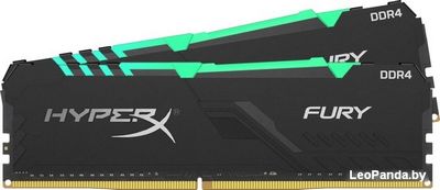 Оперативная память HyperX Fury RGB 2x32GB DDR4 PC4-24000 HX430C16FB3AK2/64 - фото
