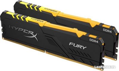 Оперативная память HyperX Fury RGB 2x32GB DDR4 PC4-24000 HX430C16FB3AK2/64 - фото2