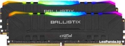 Оперативная память Crucial Ballistix RGB 2x32GB DDR4 PC4-25600 BL2K32G32C16U4BL - фото