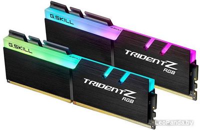 Оперативная память G.Skill Trident Z RGB 2x32GB DDR4 PC4-25600 F4-3200C14D-64GTZR - фото
