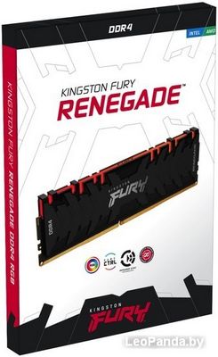 Оперативная память Kingston FURY Renegade RGB 8GB DDR4 PC4-25600 KF432C16RBA/8