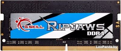Оперативная память G.Skill Ripjaws 16GB DDR4 SODIMM PC4-25600 F4-3200C22S-16GRS - фото