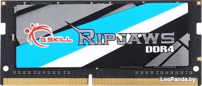 Оперативная память G.Skill Ripjaws 8GB DDR4 SODIMM PC4-21300 F4-2666C19S-8GRS - фото