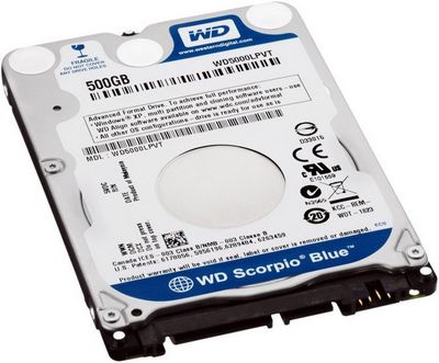Жесткий диск WD Blue 500GB (WD5000LPVX) - фото3
