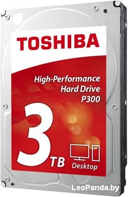 Жесткий диск Toshiba P300 3TB [HDWD130UZSVA] - фото