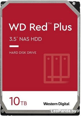 Жесткий диск WD Red Plus 10TB WD101EFBX - фото