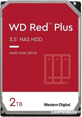 Жесткий диск WD Red Plus 2TB WD20EFZX - фото
