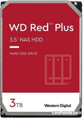 Жесткий диск WD Red Plus 3TB WD30EFZX - фото