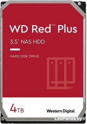 Жесткий диск WD Red Plus 4TB WD40EFZX - фото