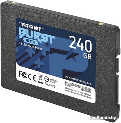 SSD Patriot Burst Elite 240GB PBE240GS25SSDR - фото2