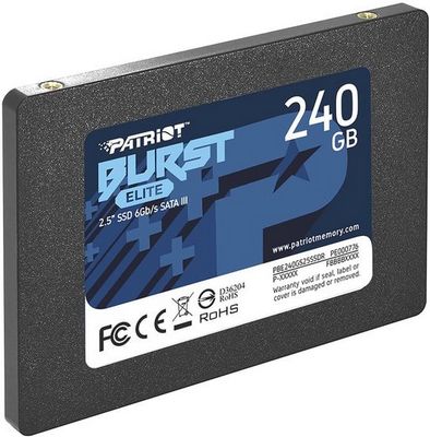 SSD Patriot Burst Elite 240GB PBE240GS25SSDR - фото3