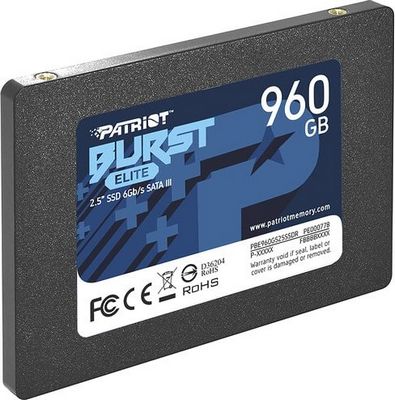 SSD Patriot Burst Elite 960GB PBE960GS25SSDR - фото2