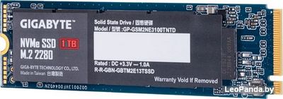 SSD Gigabyte NVMe 1TB GP-GSM2NE3100TNTD - фото2