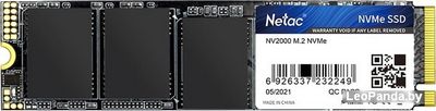 SSD Netac NV2000 256GB NT01NV2000-256-E4X - фото