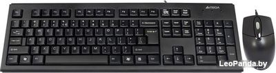Мышь + клавиатура A4Tech KRS-8372 USB Black - фото