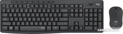 Клавиатура + мышь Logitech MK295 Silent (черный) - фото