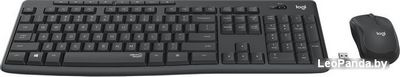 Клавиатура + мышь Logitech MK295 Silent (черный) - фото2