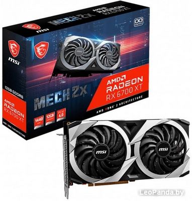 Видеокарта MSI Radeon RX 6700 XT Mech 2X OC 12GB GDDR6 - фото5