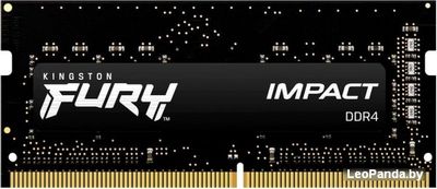 Оперативная память Kingston FURY Impact 16GB DDR4 SODIMM PC4-21300 KF426S16IB/16 - фото2