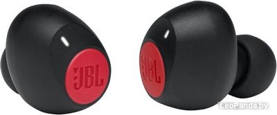 Наушники JBL Tune 115TWS (черный/красный) - фото3