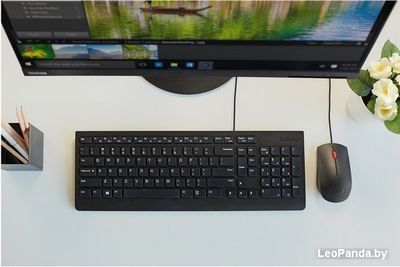 Клавиатура + мышь Lenovo Essential Wired Combo - фото3