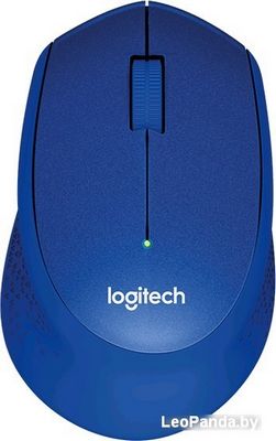 Мышь Logitech M330 Silent Plus (синий) [910-004910] - фото