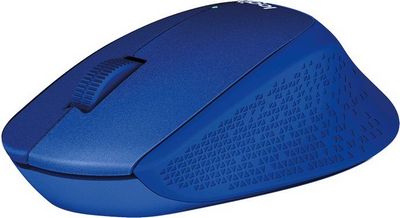 Мышь Logitech M330 Silent Plus (синий) [910-004910] - фото3