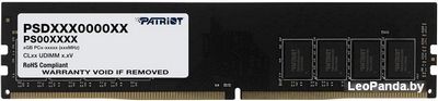 Оперативная память Patriot Signature Line 16GB DDR4 PC4-25600 PSD416G32002 - фото