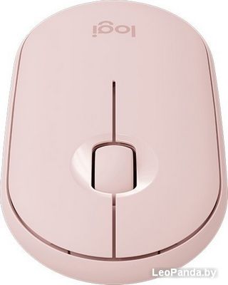 Мышь Logitech M350 Pebble (розовый)