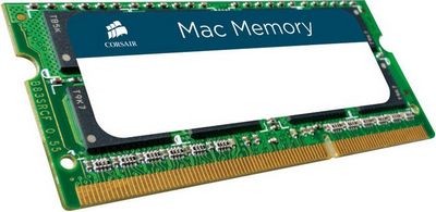 Оперативная память Corsair Mac Memory 4GB DDR3 SO-DIMM PC3-8500 (CMSA4GX3M1A1066C7) - фото2