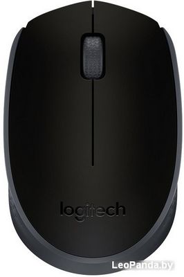 Мышь Logitech M171 Wireless Mouse серый/черный [910-004424] - фото