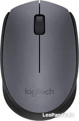 Мышь Logitech M170 Wireless Mouse Gray/Black [910-004642] - фото