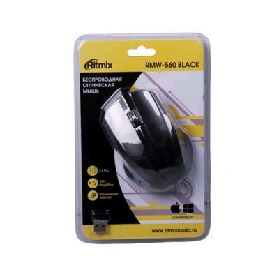 Мышь Ritmix RMW-560 (черный)